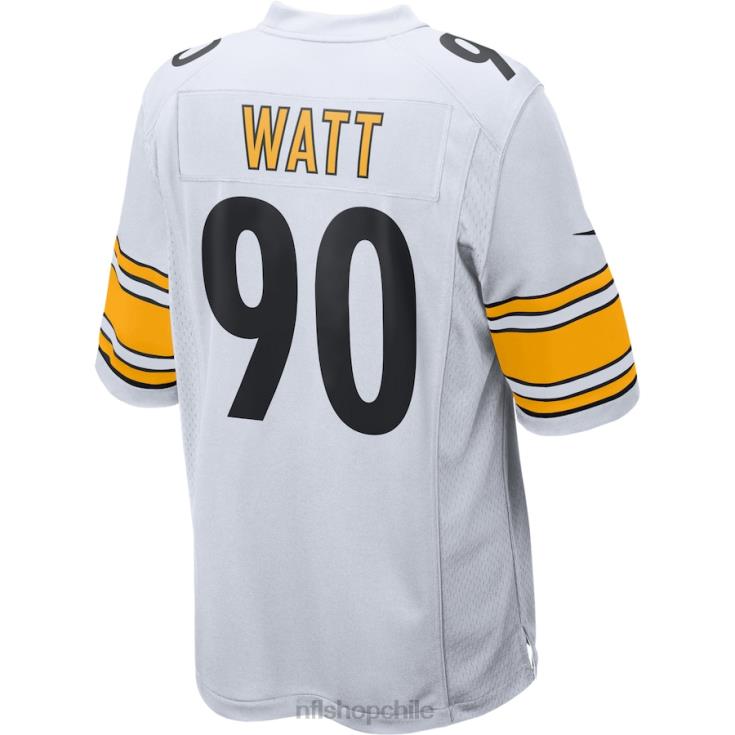 ropa NFL acereros de pittsburgh t.j. camiseta nike blanca watt juventud 20DRH1507 - Image 3