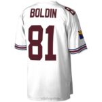 ropa NFL Arizona Cardinals Anquan Boldin Mitchell & Ness réplica de camiseta blanca 2003 Legacy hombres 20DRH5539 - Image 3