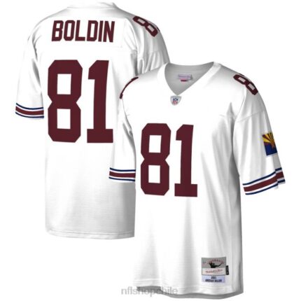 ropa NFL Arizona Cardinals Anquan Boldin Mitchell & Ness réplica de camiseta blanca 2003 Legacy hombres 20DRH5539
