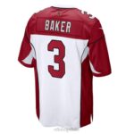ropa NFL arizona cardinals budda baker nike camiseta blanca del juego hombres 20DRH1523 - Image 3
