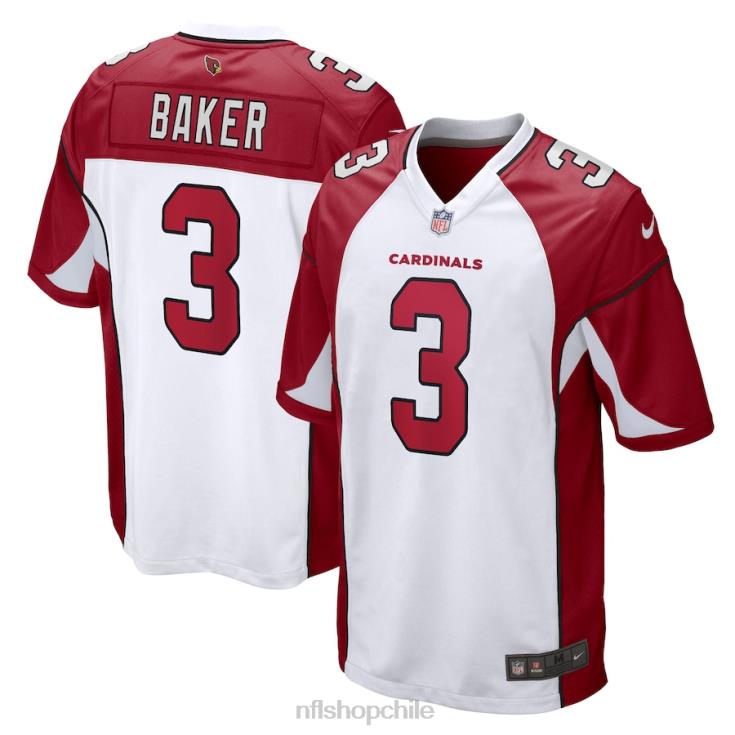 ropa NFL arizona cardinals budda baker nike camiseta blanca del juego hombres 20DRH1523 - Image 1