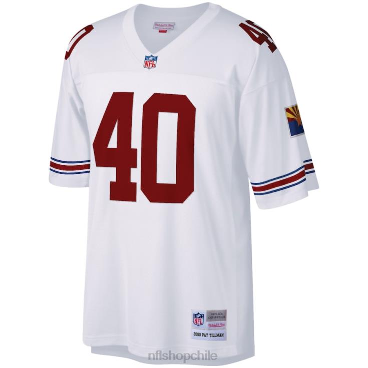 ropa NFL Arizona Cardinals Pat Tillman Mitchell & Ness réplica de camiseta blanca de jugador retirado hombres 20DRH4973 - Image 2