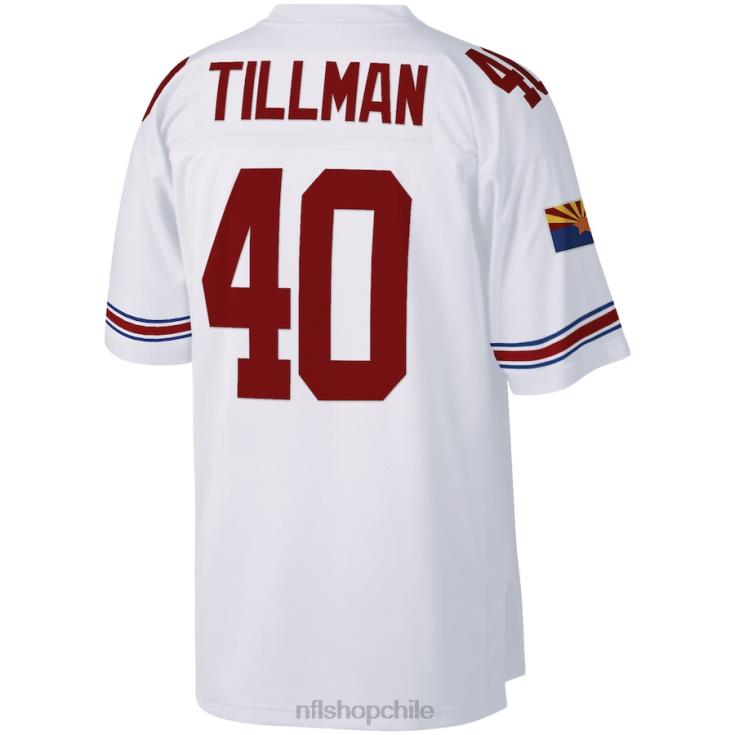 ropa NFL Arizona Cardinals Pat Tillman Mitchell & Ness réplica de camiseta blanca de jugador retirado hombres 20DRH4973 - Image 3