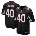 ropa NFL Arizona Cardinals Pat Tillman Nike Camiseta de juego alternativo de jugador retirado negro hombres 20DRH718