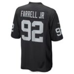 ropa NFL asaltantes de las vegas neil farrell jr. camiseta nike jugador negra hombres 20DRH4784 - Image 3