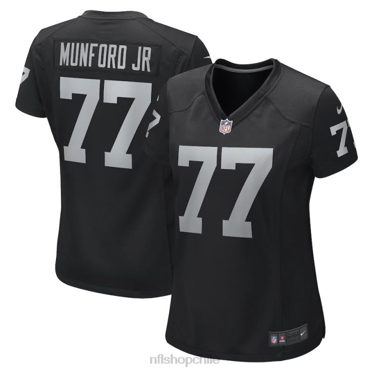ropa NFL asaltantes de las vegas thayer munford jr. camiseta nike jugador negra mujer 20DRH6094 - Image 1