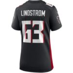 ropa NFL atlanta falcons chris lindstrom nike camiseta negra juego mujer 20DRH5262 - Image 3