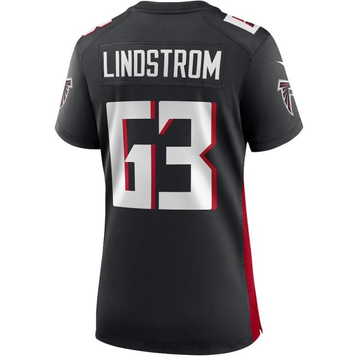ropa NFL atlanta falcons chris lindstrom nike camiseta negra juego mujer 20DRH5262 - Image 3