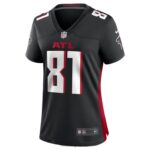 ropa NFL atlanta falcons jonnu smith nike camiseta negra del jugador del juego mujer 20DRH2879 - Image 2