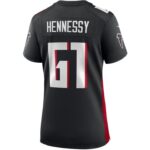 ropa NFL atlanta falcons matt hennessy nike camiseta negra del juego mujer 20DRH5220 - Image 3