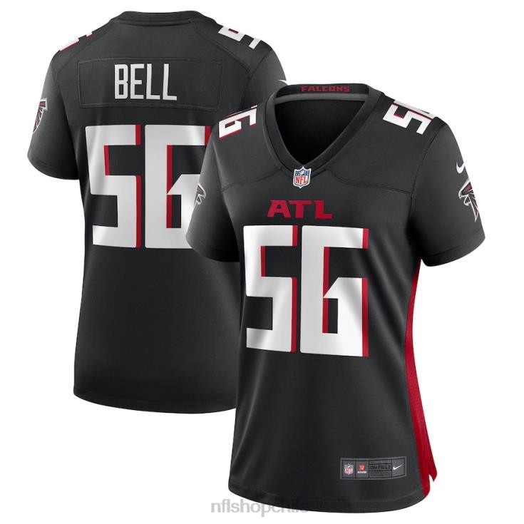 ropa NFL atlanta falcons quinton bell camiseta nike negra game mujer 20DRH4099 - Image 1