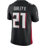 ropa NFL atlanta falcons todd gurley ii nike vapor limitada camiseta negra hombres 20DRH2199 - Image 3