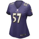 ropa NFL baltimore ravens bart scott nike púrpura juego jugador retirado camiseta mujer 20DRH6803 - Image 2