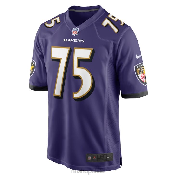 ropa NFL baltimore ravens jonathan ogden nike púrpura jugador retirado camiseta del juego hombres 20DRH1874 - Image 2