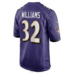 ropa NFL baltimore ravens marcus williams nike púrpura juego camiseta hombres 20DRH4403 - Image 3