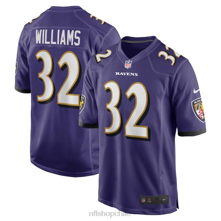 ropa NFL baltimore ravens marcus williams nike púrpura juego camiseta hombres 20DRH4403 - Image 1