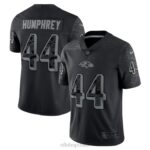 ropa NFL baltimore ravens marlon humphrey nike negro rflctv camiseta limitada hombres 20DRH1882