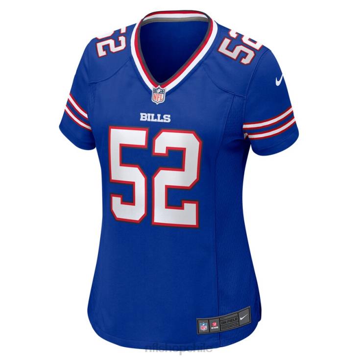 ropa NFL billetes de búfalo a.j. camiseta pequeña nike royal home game player mujer 20DRH5223 - Image 2