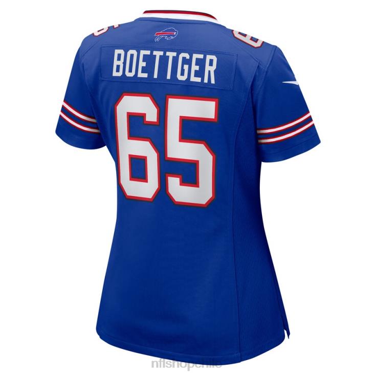 ropa NFL Buffalo Bills - Camiseta Nike Royal Game de Ike Boettger mujer 20DRH5241 - Image 3