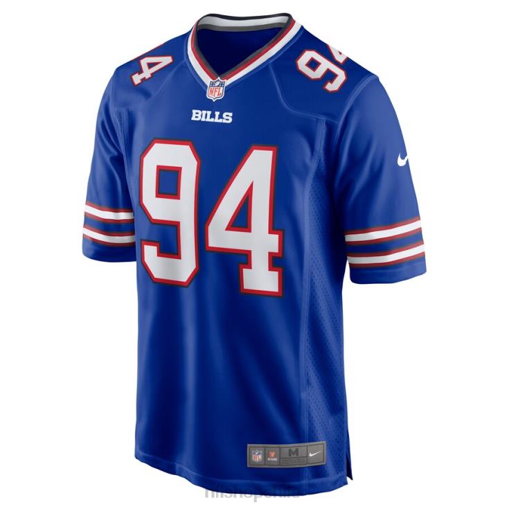 ropa NFL Buffalo Bills Cortez trajo camiseta Nike Royal Home Game Player hombres 20DRH6328 - Image 2