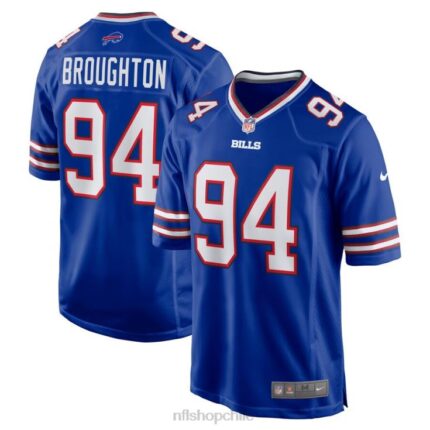 ropa NFL Buffalo Bills Cortez trajo camiseta Nike Royal Home Game Player hombres 20DRH6328