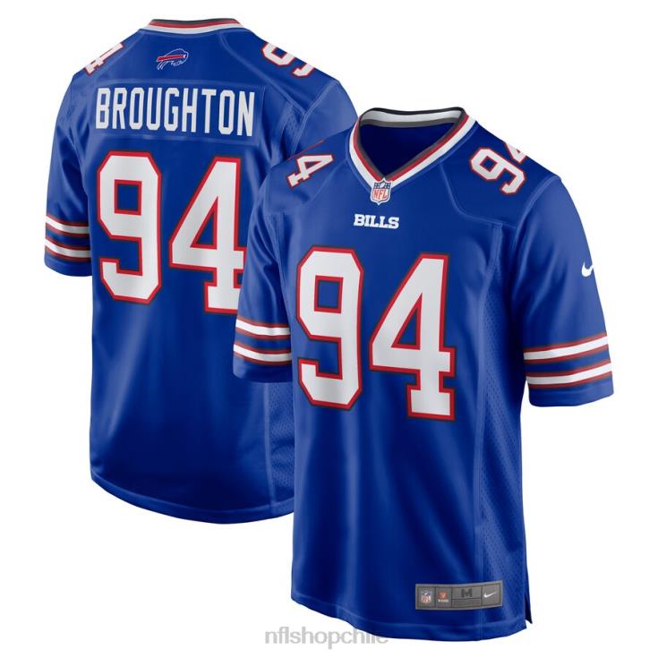 ropa NFL Buffalo Bills Cortez trajo camiseta Nike Royal Home Game Player hombres 20DRH6328 - Image 1