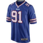 ropa NFL Buffalo Bills Ed Oliver Nike camiseta de jugador del Royal Team Game hombres 20DRH2998 - Image 2