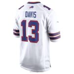 ropa NFL Buffalo Bills Gabe Davis Nike camiseta blanca Game Player hombres 20DRH2948 - Image 3
