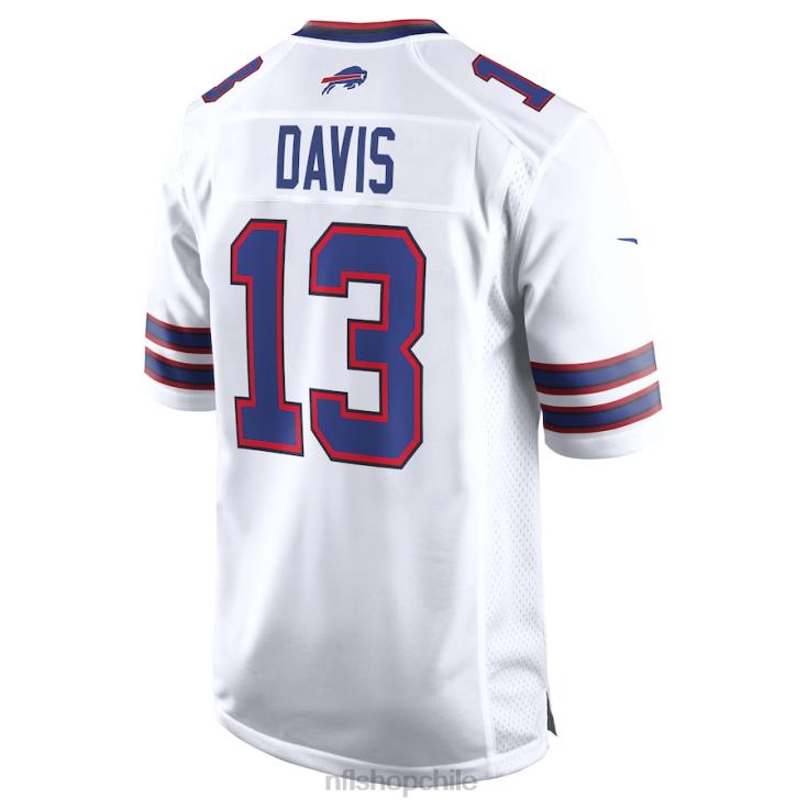 ropa NFL Buffalo Bills Gabe Davis Nike camiseta blanca Game Player hombres 20DRH2948 - Image 3