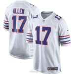 ropa NFL Buffalo Bills Josh Allen Nike camiseta blanca del juego juventud 20DRH2262
