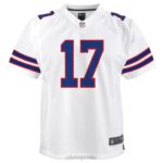 ropa NFL Buffalo Bills Josh Allen Nike camiseta blanca Game Player juventud 20DRH1140 - Image 2