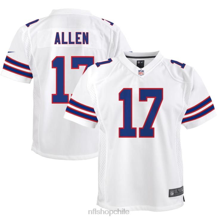 ropa_nfl_buffalo_bills_josh_allen_nike_camiseta_blanca_game_player_juventud_20drh1140.jpg ropa NFL Buffalo Bills Josh Allen Nike camiseta blanca Game Player juventud 20DRH1140 - Image 1