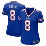 ropa NFL Buffalo Bills Sam Martin Nike camiseta de jugador Royal Game mujer 20DRH4041