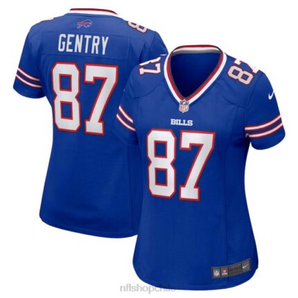 ropa NFL Buffalo Bills Tanner Gentry Nike Camiseta Royal Game mujer 20DRH5309