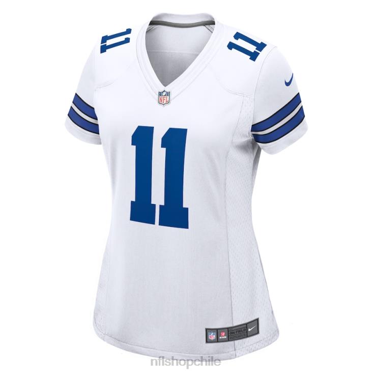 ropa NFL camiseta blanca de juego nike de micah parsons de los dallas cowboys mujer 20DRH2375 - Image 2
