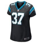 ropa NFL camiseta carolina panthers john lovett nike jugador negro mujer 20DRH5447 - Image 2