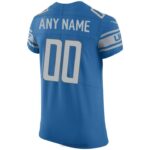 ropa NFL camiseta de élite personalizada de los leones de detroit nike azul vapor intocable hombres 20DRH4821 - Image 3
