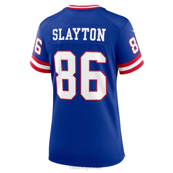 ropa NFL camiseta de juego de jugador nike royal classic de los gigantes de nueva york darius slayton mujer 20DRH4076 - Image 3