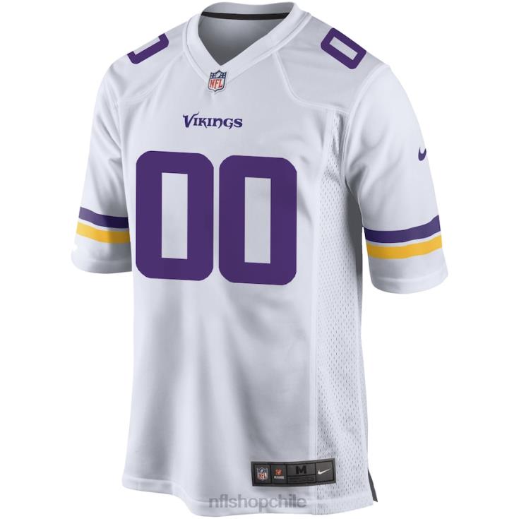 ropa NFL camiseta de juego personalizada nike blanca de los minnesota vikings hombres 20DRH2667 - Image 2