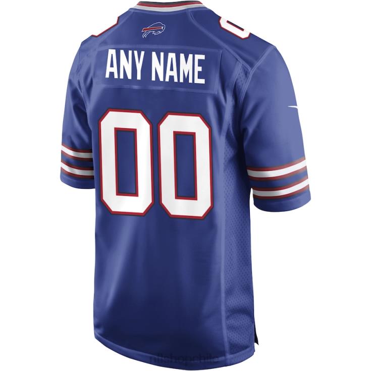 ropa NFL camiseta de juego personalizada nike royal de buffalo bills hombres 20DRH94 - Image 3