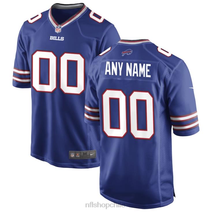ropa NFL camiseta de juego personalizada nike royal de buffalo bills hombres 20DRH94 - Image 1