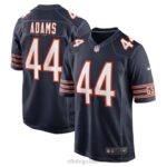 ropa NFL camiseta de jugador de juego azul marino de matthew adams de los osos de chicago hombres 20DRH5700