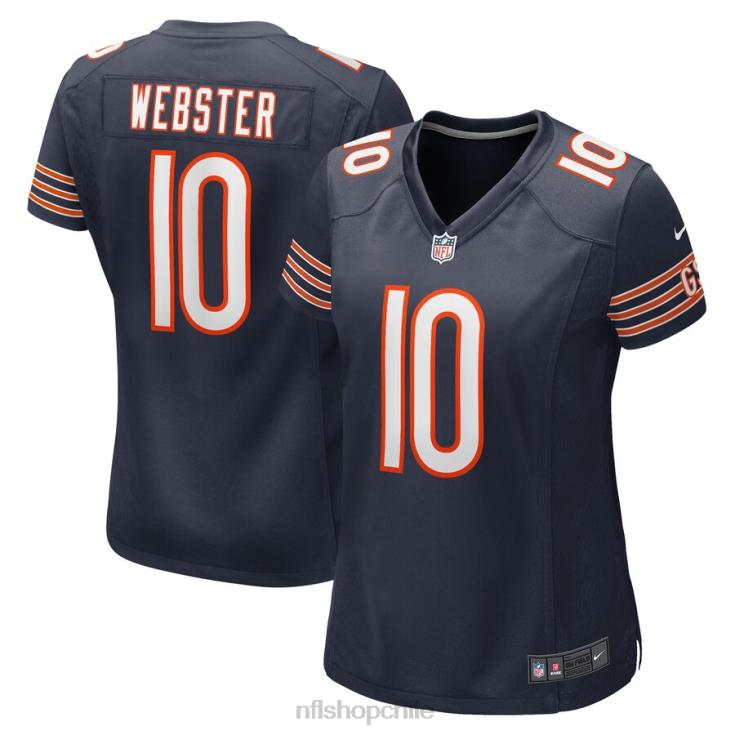ropa NFL camiseta de jugador de juego azul marino de nsimba webster de los osos de chicago mujer 20DRH5638 - Image 1