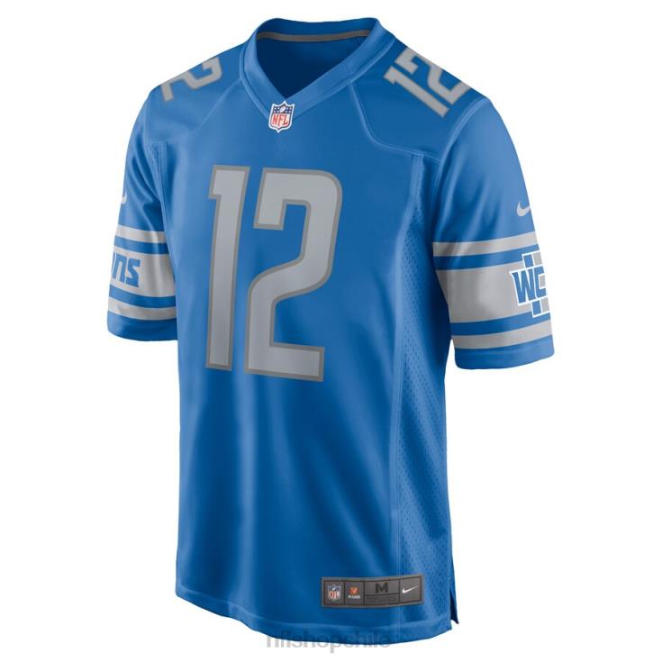ropa NFL camiseta de jugador de local azul de los leones de detroit steven montez nike hombres 20DRH5699 - Image 2