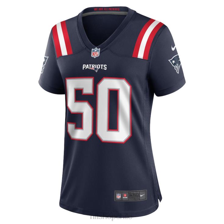 ropa NFL camiseta de jugador de local azul marino de raekwon mcmillan de los patriotas de nueva inglaterra mujer 20DRH5422 - Image 2