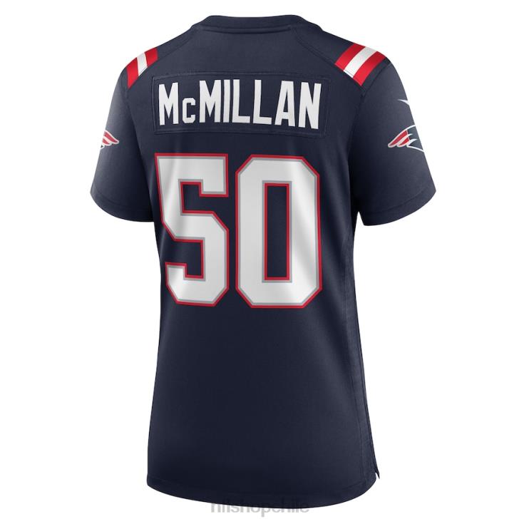 ropa NFL camiseta de jugador de local azul marino de raekwon mcmillan de los patriotas de nueva inglaterra mujer 20DRH5422 - Image 3