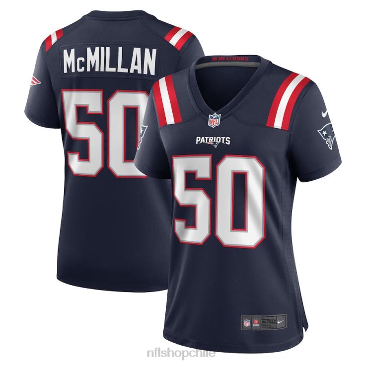 ropa NFL camiseta de jugador de local azul marino de raekwon mcmillan de los patriotas de nueva inglaterra mujer 20DRH5422 - Image 1