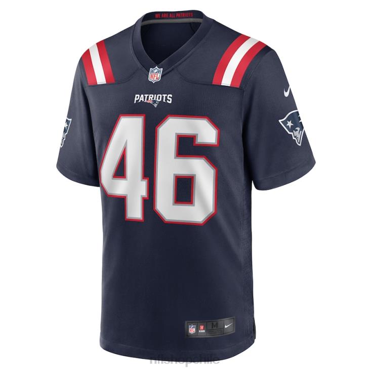 ropa NFL camiseta de jugador de local azul marino de tucker addton de los patriotas de nueva inglaterra nike hombres 20DRH4436 - Image 2