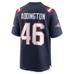 ropa NFL camiseta de jugador de local azul marino de tucker addton de los patriotas de nueva inglaterra nike hombres 20DRH4436 - Image 3
