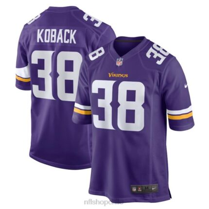 ropa NFL camiseta de jugador de local morada de nike bryant koback de los vikingos de minnesota hombres 20DRH7065